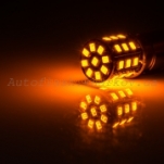 Поворот желтый 1156 33SMD (2835) одноконтактная